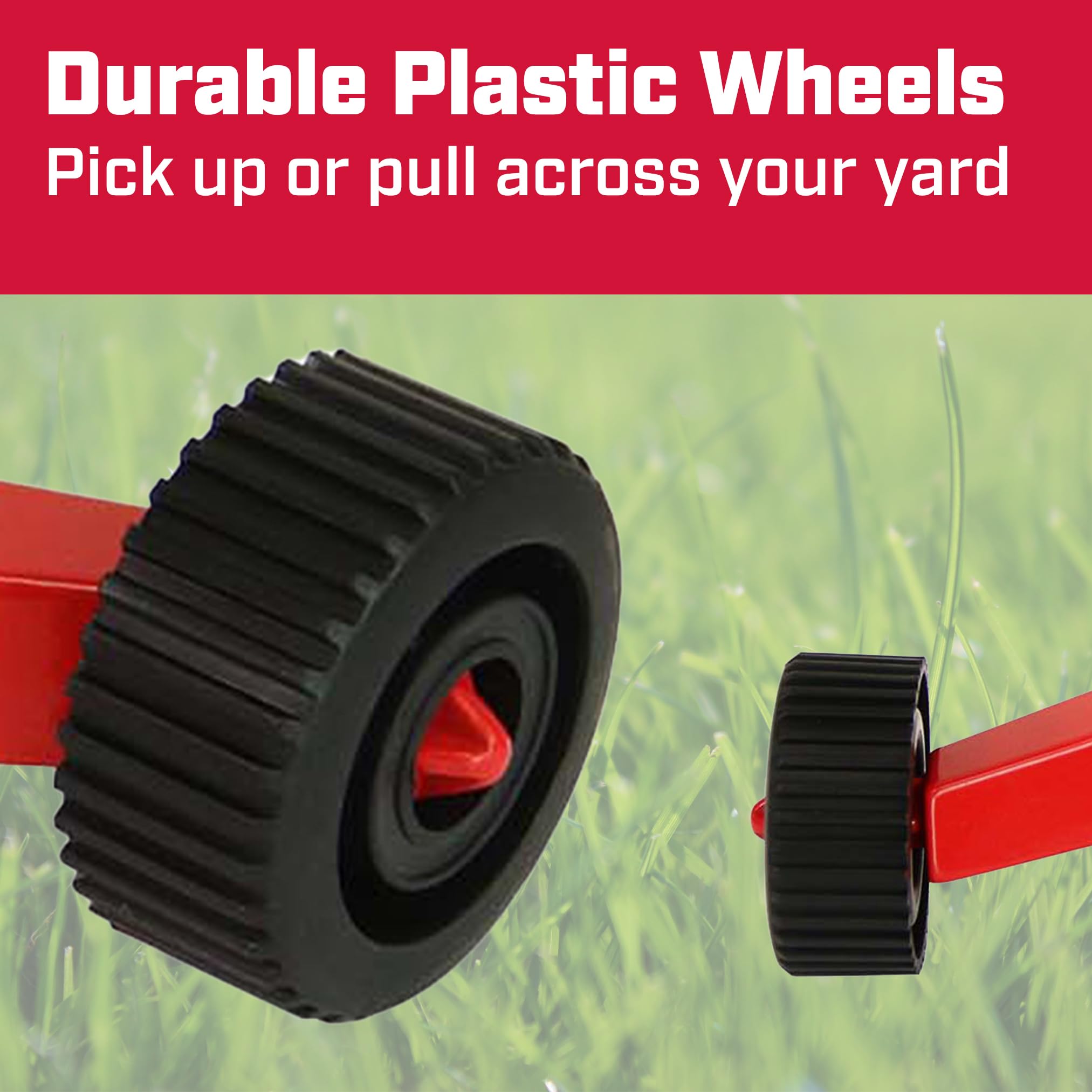 Chapin 4986: 3-Arm Rotary Sprinkler, 360 Degree Automatic for Small Gardens and Lawns, Up to 45ft Coverage Area, Red - Image 3