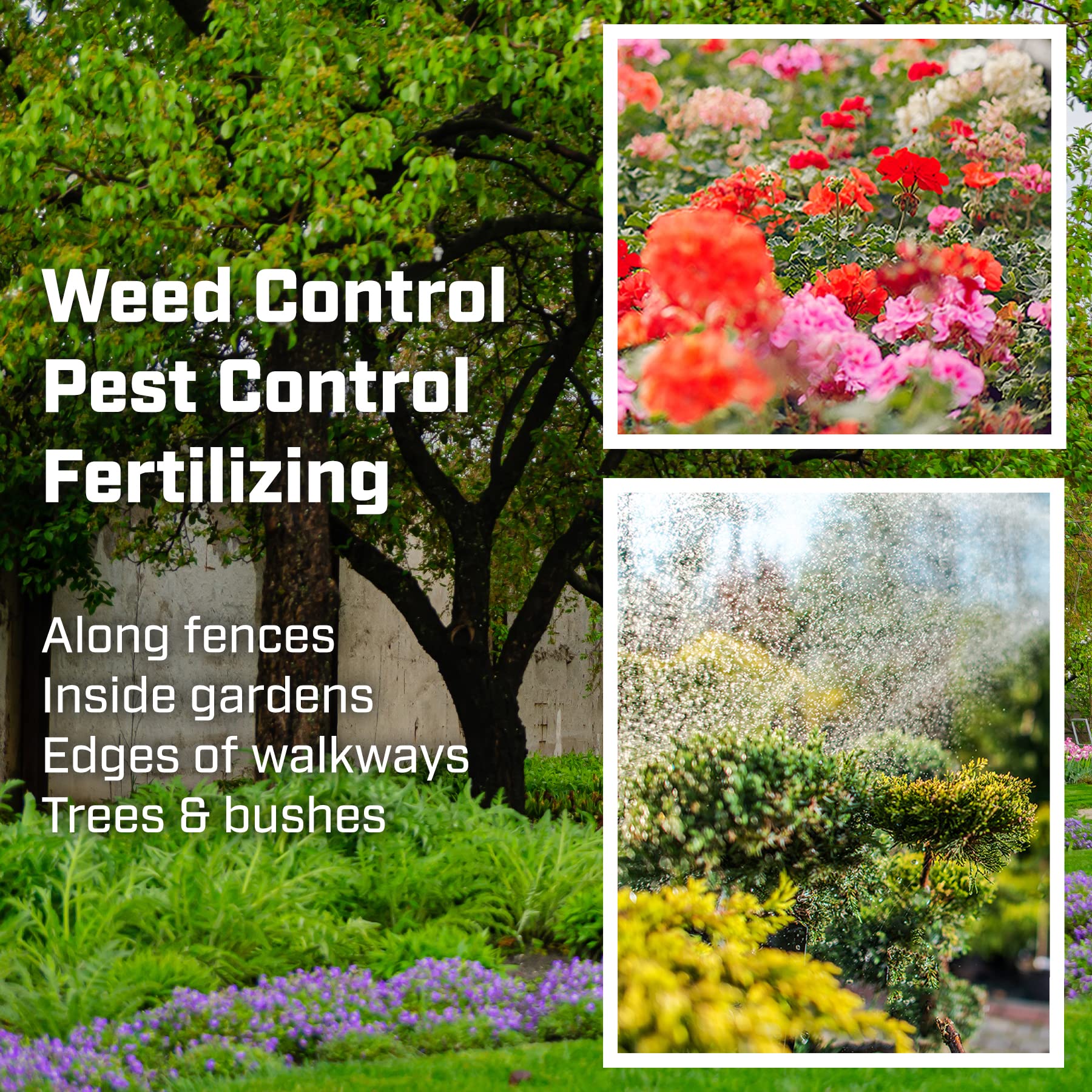 Chapin International 63950, 4-Gallon Mixes on Exit, Professional Backpack Sprayer, Separate Water and Chemical Tanks, 4-Gallon, Translucent White - Image 7