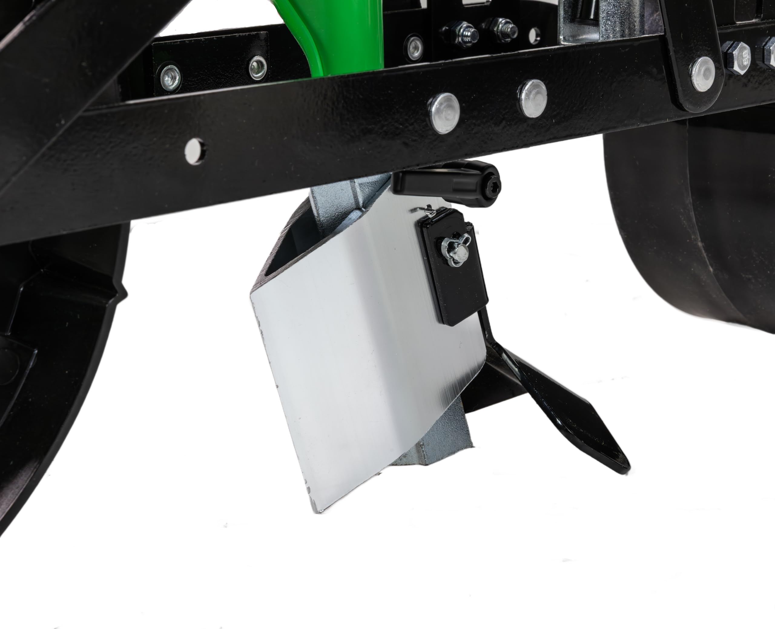 Chapin 8701G Garden Push Seeder Planter, 6 Seed Plates for up to 20 Varieties of Seeds, Zinc Plow Blade, Row Marker, Powder Coated Steel Frame, Accurate Seed Drill for Gardeners, Use in Prepared Soil - Image 3