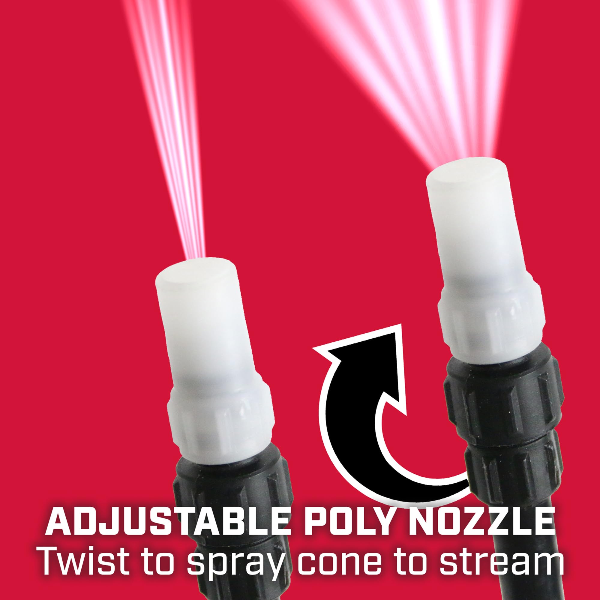 Chapin 97084 Tank Sprayer, 8‑Gallon, Multipurpose, ATV, UTV, Chemical‑Resistant Poly Tank, 12V Hookup, 1 GPM Diaphragm Pump, Adjustable Nozzle & 15‑Ft Hose for Fertilizer, Weed & Pest - Image 3