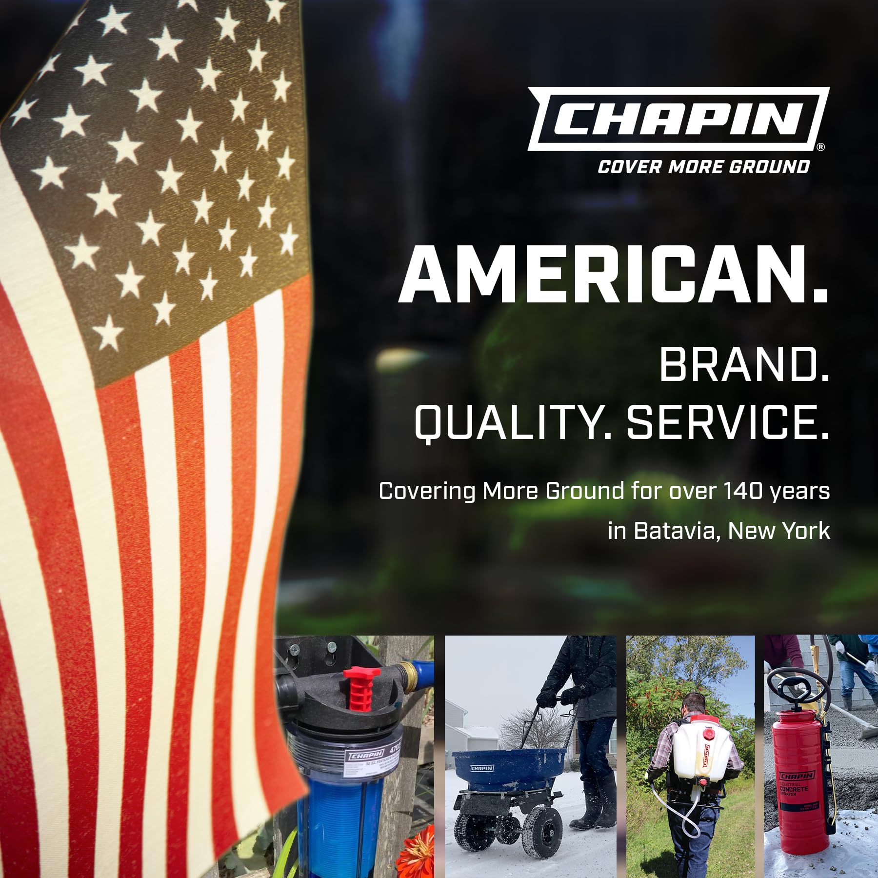 Chapin 4993: Heavy Duty Brass Head Tripod Impact Lawn Sprinkler, 360 Degree Coverage for Large Lawns, Golf Courses, Gardens, Adjustable Height, Gooseneck Hose Connection, Red and Black - Image 8