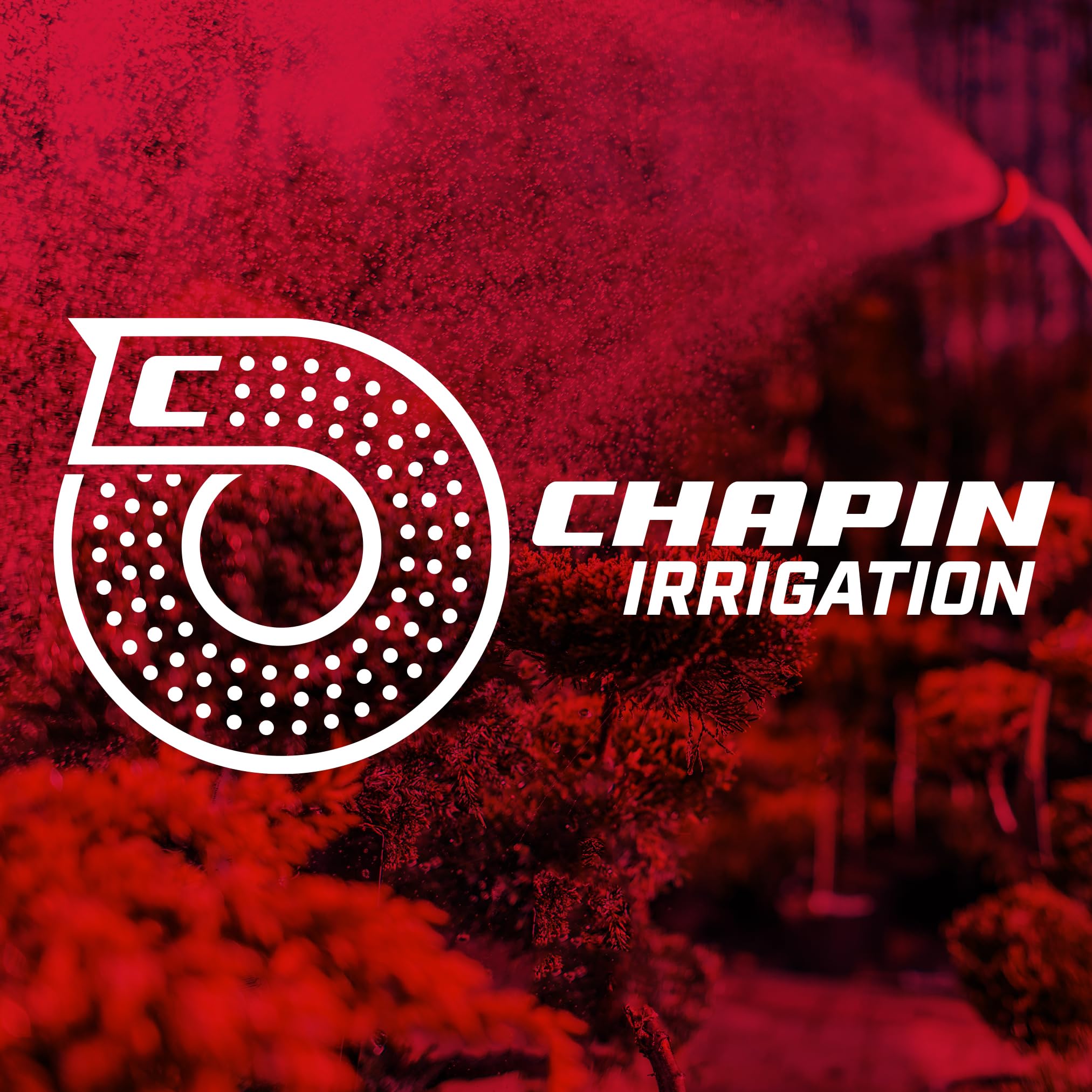 Chapin 4993: Heavy Duty Brass Head Tripod Impact Lawn Sprinkler, 360 Degree Coverage for Large Lawns, Golf Courses, Gardens, Adjustable Height, Gooseneck Hose Connection, Red and Black - Image 9