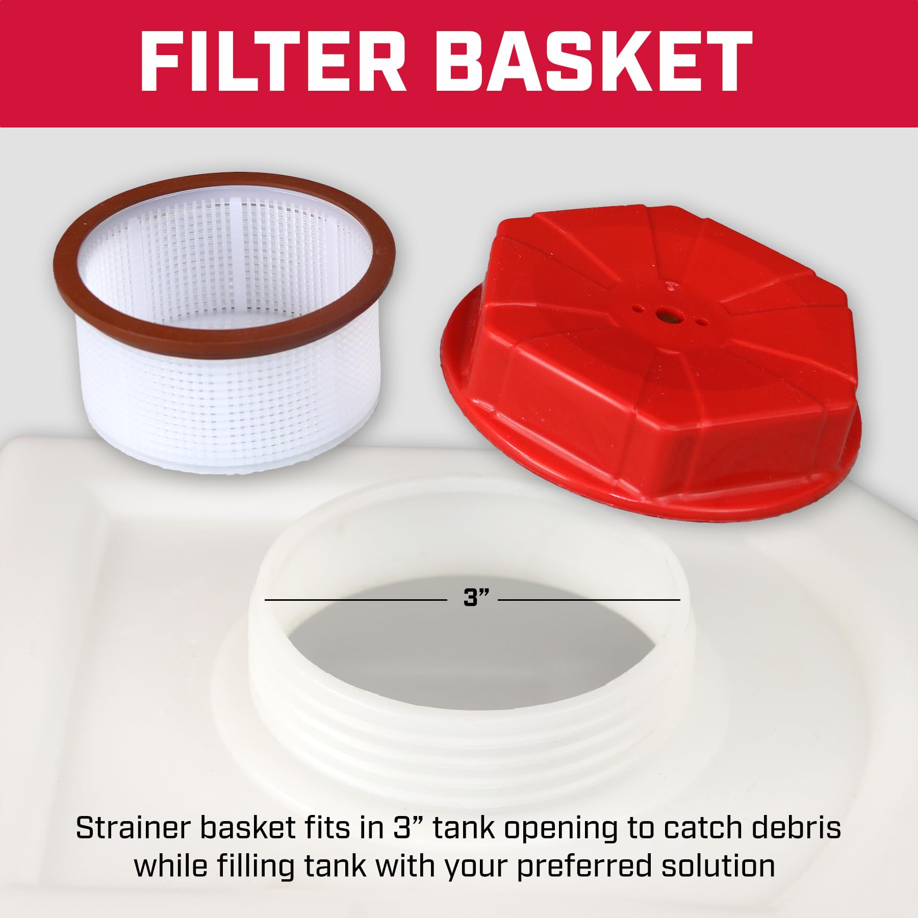 Chapin International 6-8061 2 Gallon Replacement Tank, Translucent - Image 5