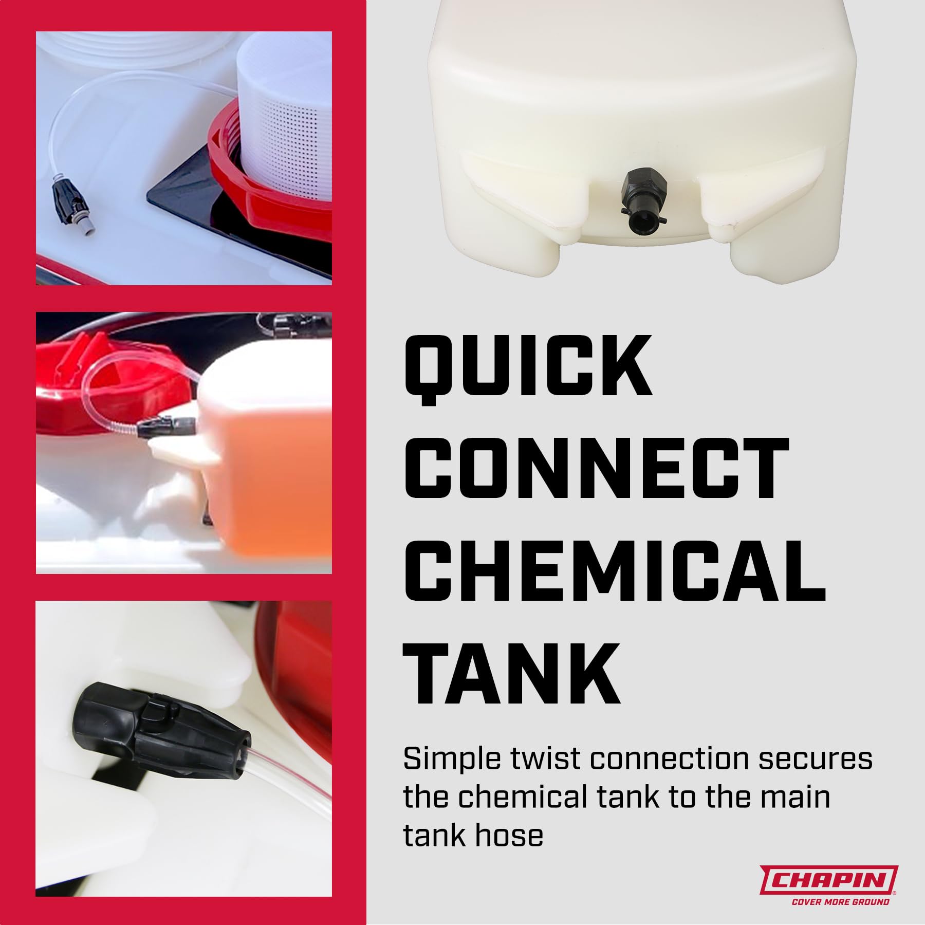 Chapin International 6-8061 2 Gallon Replacement Tank, Translucent - Image 6