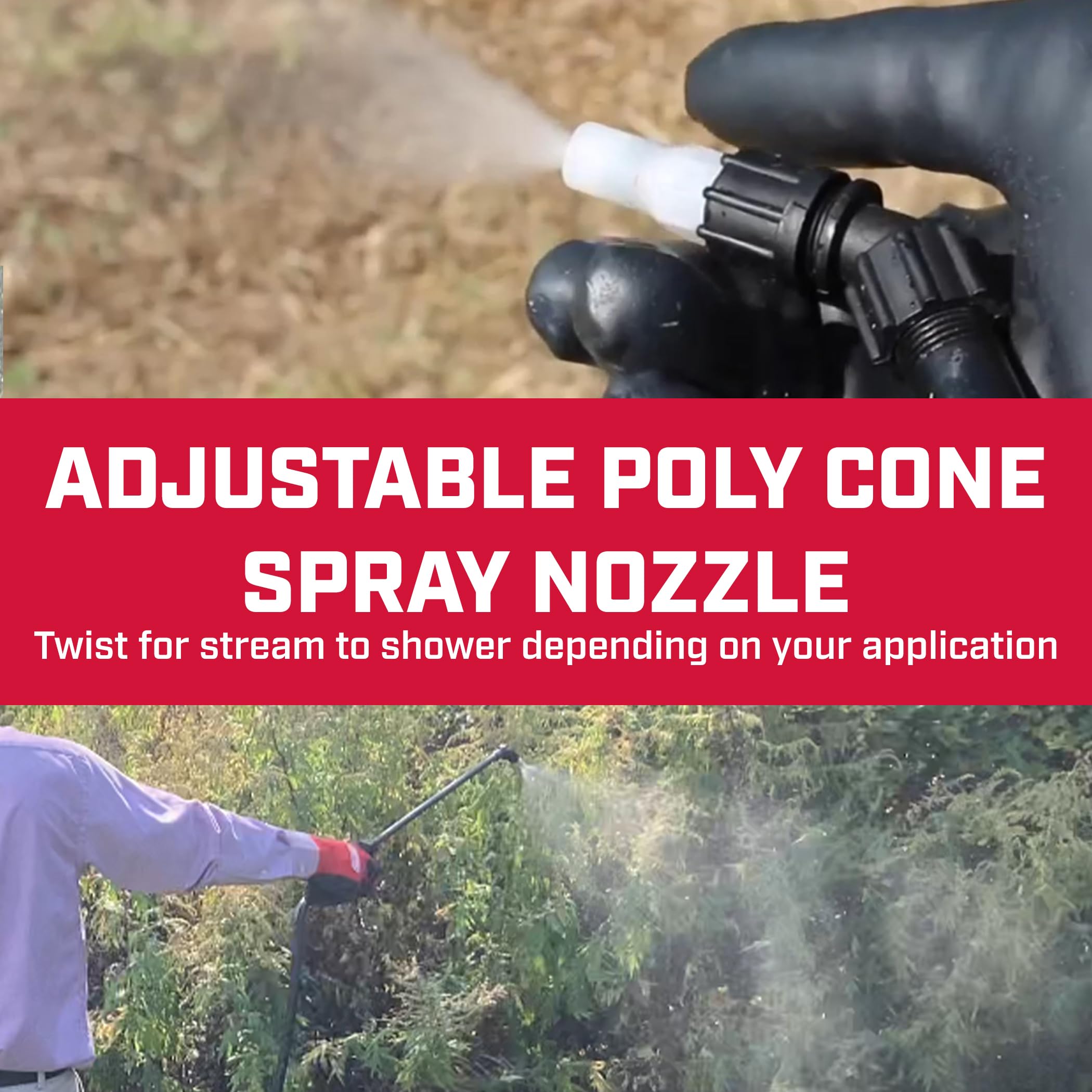 Chapin International 98444 40-Gallon Agriculture/Farming Tank Sprayer with 2-Nozzle Boom and 2.5 GPM Pump, 40-gallons, 1-Pack - Image 4